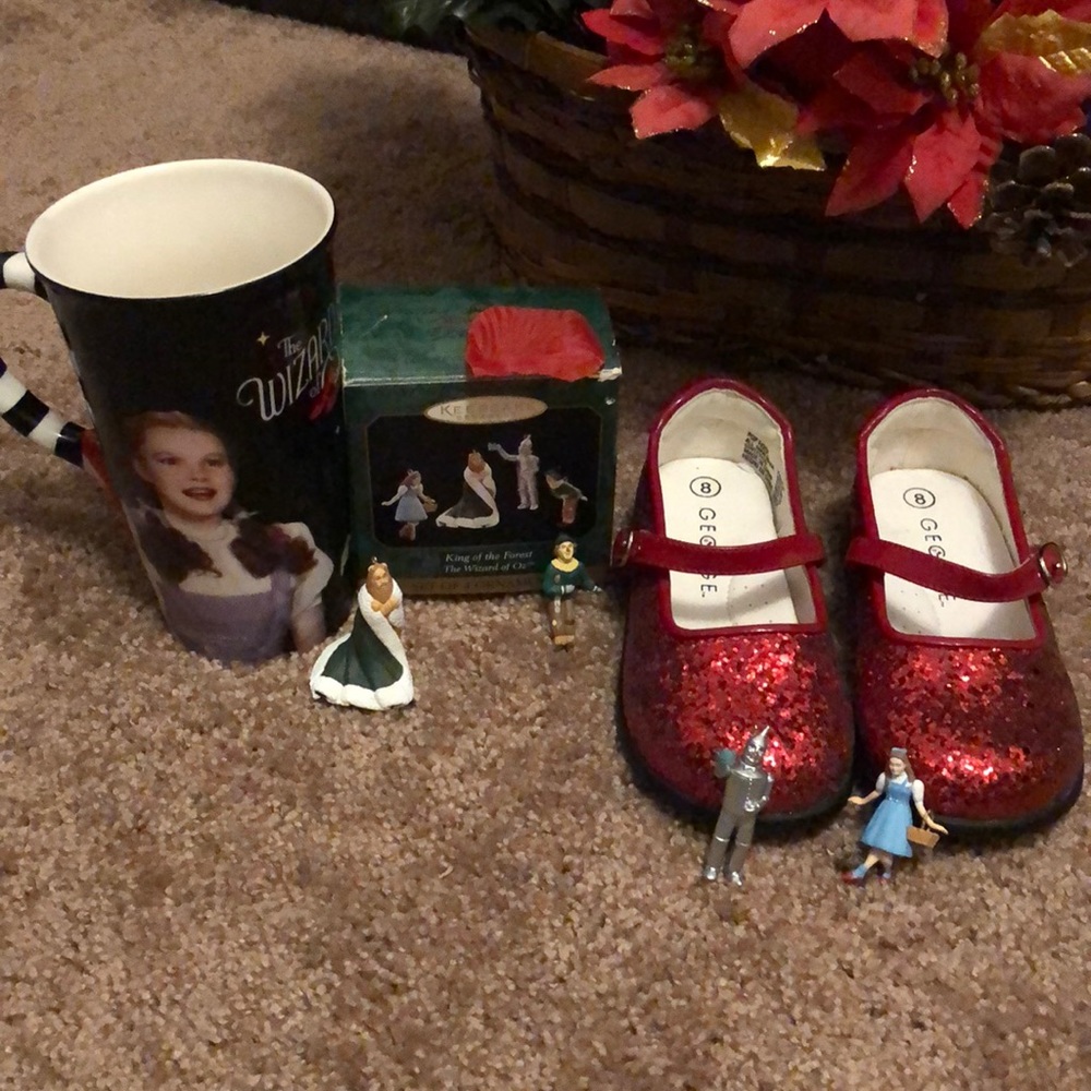 👠Vintage Wizard of Oz Christmas Ornaments👠